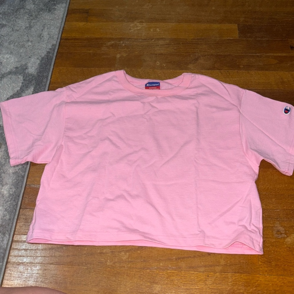 Pink Champion Crop Top Size Medium NWT